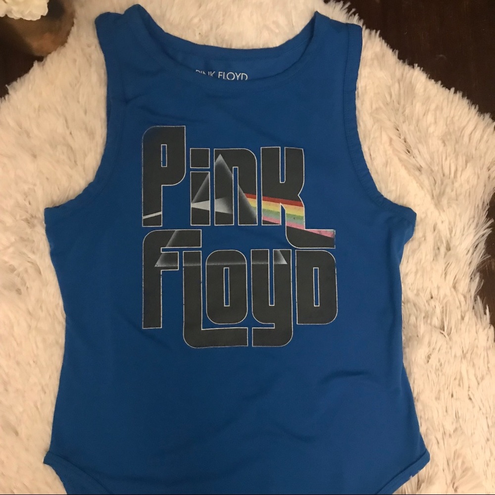 Pink Floyd blue bodysuit
